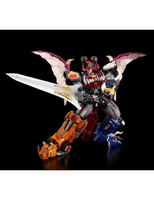 Flame Toys Mighty Morphin Power Rangers Go! Kara Kuri Combine Dino Megazord