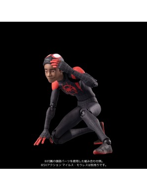 Sentinel SV Action Spider-Man Into The Spider-Verse Miles Morales Transparent Version