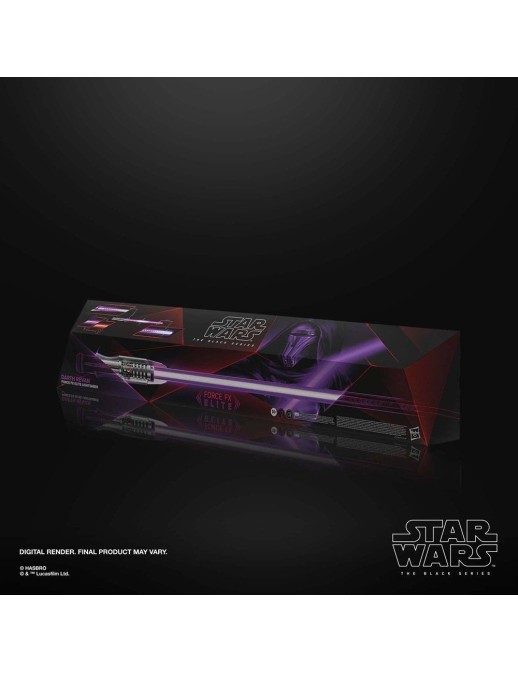 Hasbro Star Wars The Black Series Replica 1/1 Force FX Elite Lightsaber Darth Revan