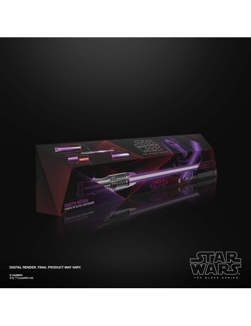 Hasbro Star Wars The Black Series Replica 1/1 Force FX Elite Lightsaber Darth Revan