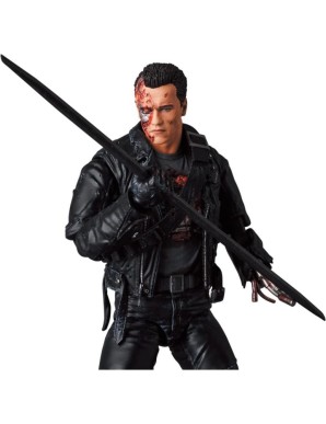 Medicom Toy MAFEX The Terminator 2 Judgement Day T-800 Battle Damage Version