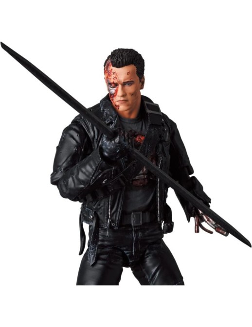Medicom Toy MAFEX The Terminator 2 Judgement Day T-800 Battle Damage Version