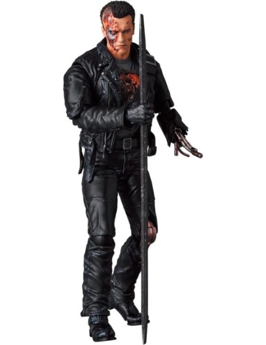 Medicom Toy MAFEX The Terminator 2 Judgement Day T-800 Battle Damage Version