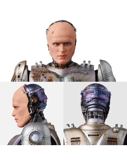 Medicom Toy MAFEX Robocop Murphy Head Damaged Version