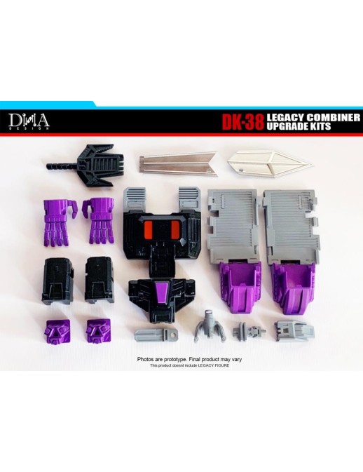 DNA Design DK-38 Upgrade Kit for Transformers Legacy Motormaster & Menasor