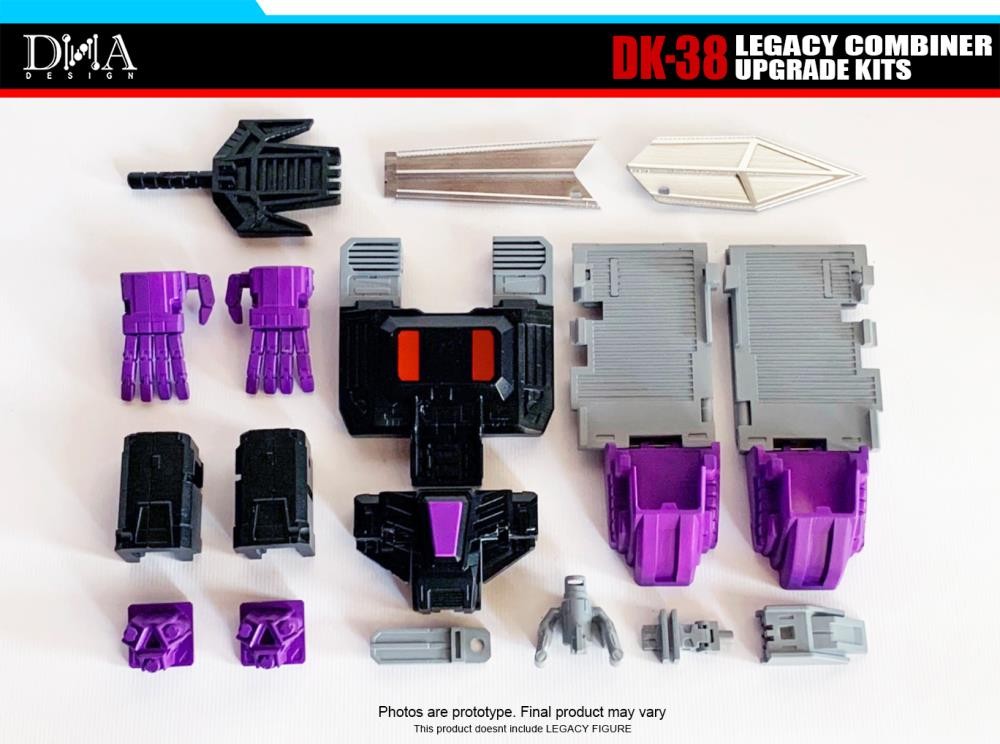 DNA DESIGN DK-38 UPGRADE KIT FOR TRANSFORMERS LEGACY MOTORMASTER & MENASOR