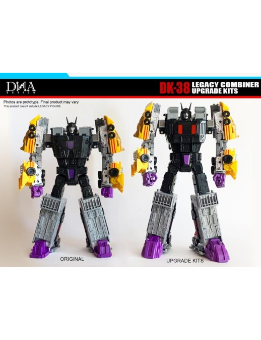 DNA Design DK-38 Upgrade Kit for Transformers Legacy Motormaster & Menasor