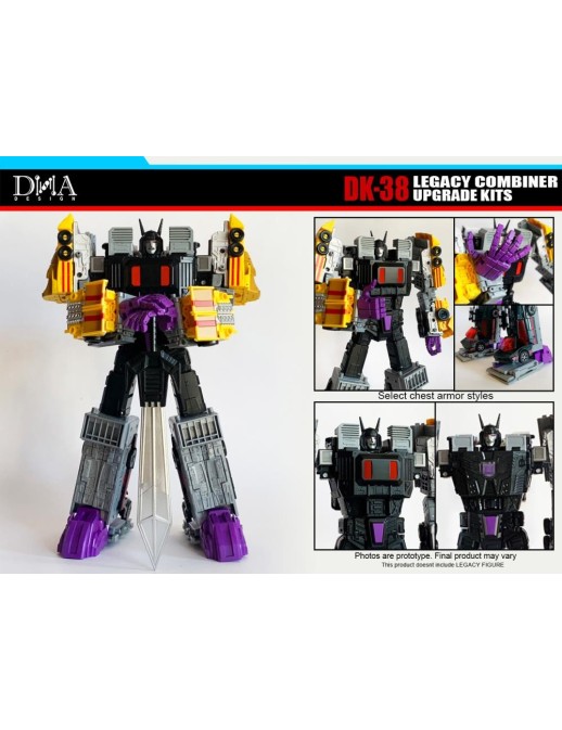 DNA Design DK-38 Upgrade Kit for Transformers Legacy Motormaster & Menasor