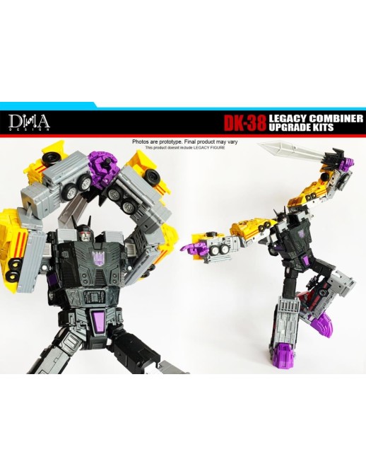 DNA Design DK-38 Upgrade Kit for Transformers Legacy Motormaster & Menasor
