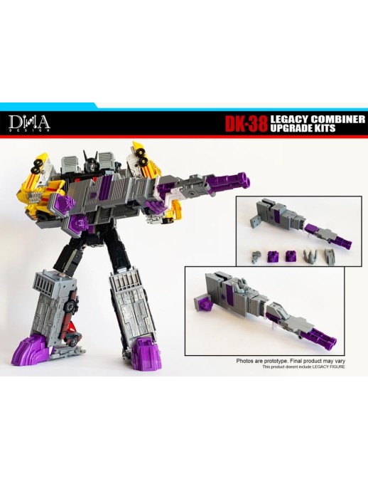 DNA Design DK-38 Upgrade Kit for Transformers Legacy Motormaster & Menasor