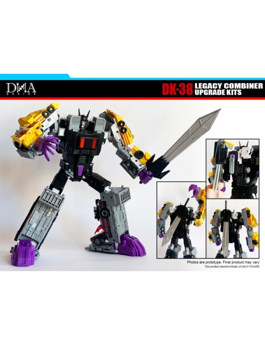 DNA Design DK-38 Upgrade Kit for Transformers Legacy Motormaster & Menasor