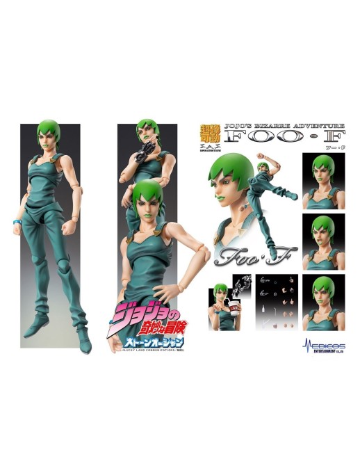 Medicos Super Action Statue JoJo's Bizarre Adventure Stone Ocean Foo Fighters