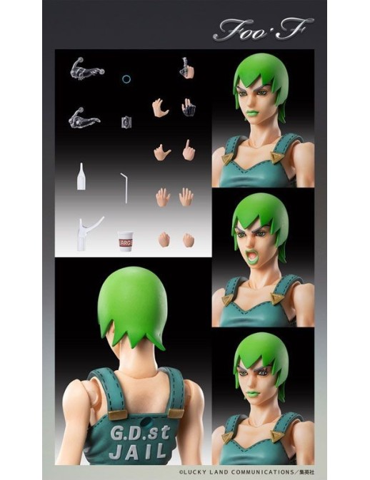 Medicos Super Action Statue JoJo's Bizarre Adventure Stone Ocean Foo Fighters