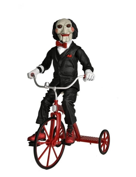 Neca Saw Billy The Puppet on Tricycle