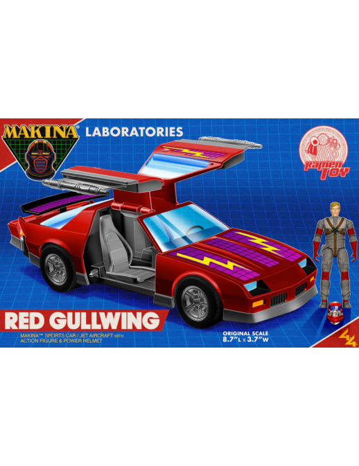 Ramen Toy Makina Laboratories M.A.S.K. Red Gullwing Thunderhawk