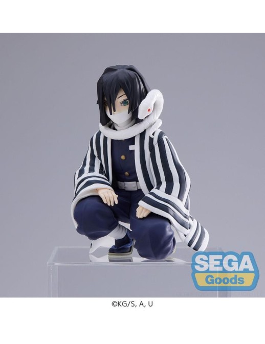 Sega Premium Perching Figure Demon Slayer Kimetsu no Yaiba Obanai Iguro Hashira Meeting Ver.