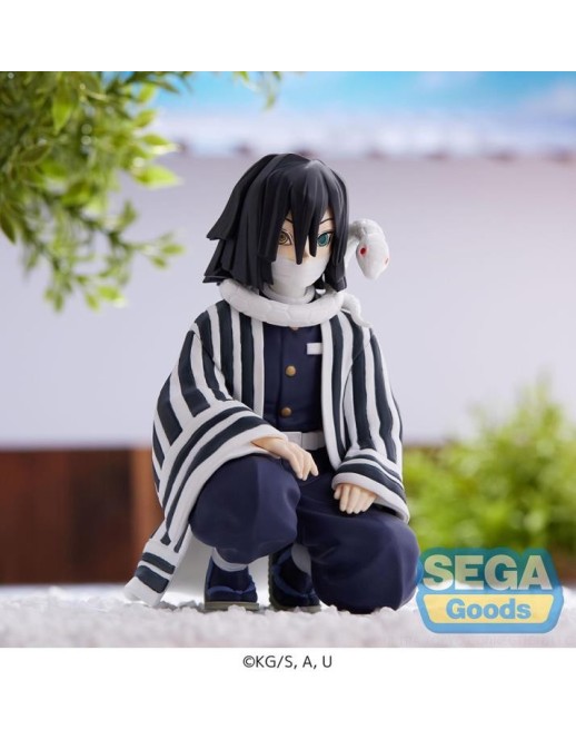 Sega Premium Perching Figure Demon Slayer Kimetsu no Yaiba Obanai Iguro Hashira Meeting Ver.