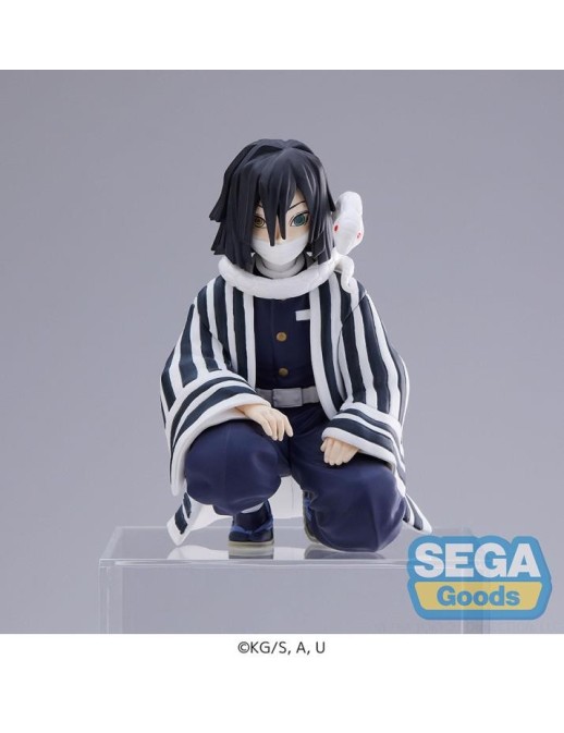 Sega Premium Perching Figure Demon Slayer Kimetsu no Yaiba Obanai Iguro Hashira Meeting Ver.
