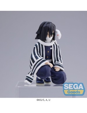 Sega Premium Perching Figure Demon Slayer Kimetsu no Yaiba Obanai Iguro Hashira Meeting Ver.