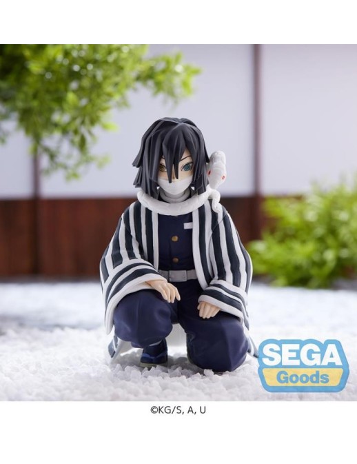 Sega Premium Perching Figure Demon Slayer Kimetsu no Yaiba Obanai Iguro Hashira Meeting Ver.