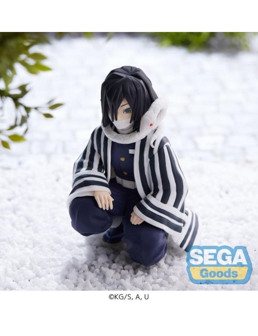 Sega Premium Perching Figure Demon Slayer Kimetsu no Yaiba Obanai Iguro Hashira Meeting Ver.