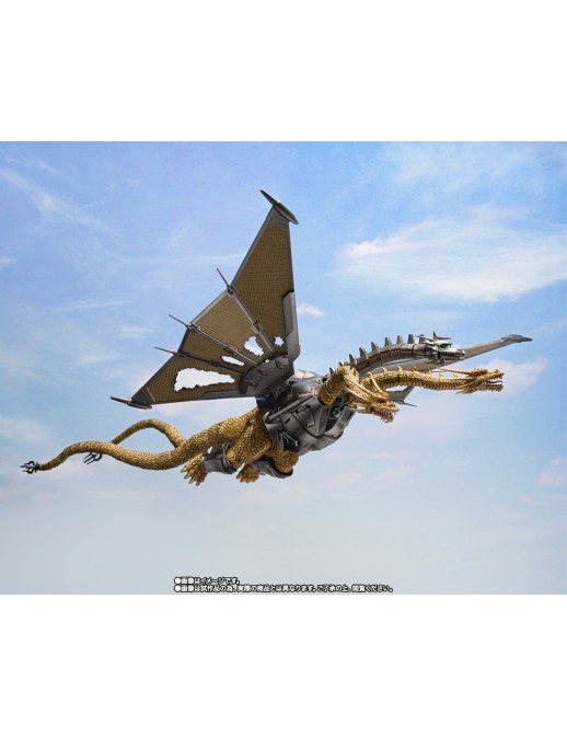 Bandai S.H. MonsterArts Mecha King Ghidorah Shinjuku Final Battle Special Set TamashiWeb Exclusive