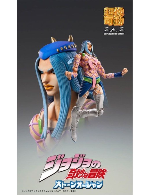 Medicos Super Action Statue JoJo's Bizarre Adventure Stone Ocean Narciso Anasui