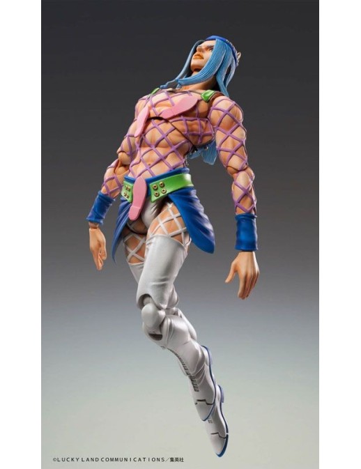 Medicos Super Action Statue JoJo's Bizarre Adventure Stone Ocean Narciso Anasui