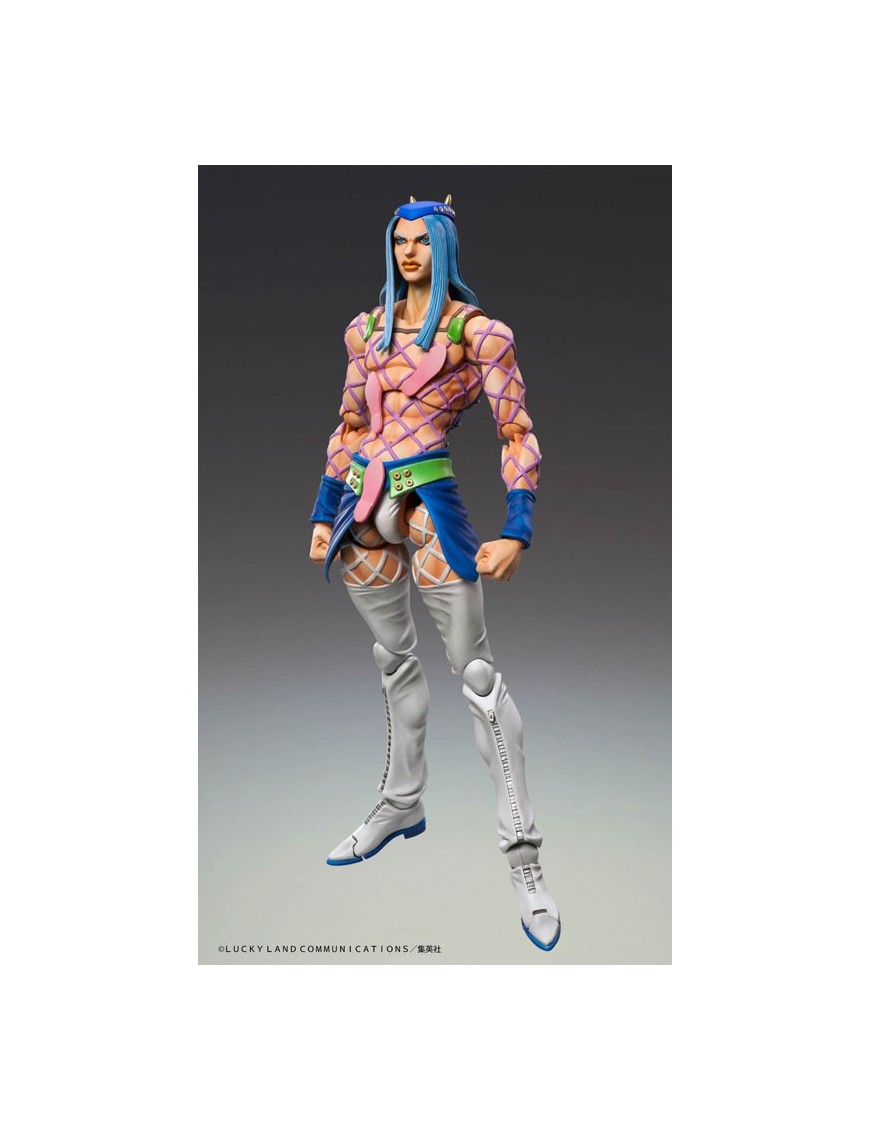 Medicos Super Action Statue JoJo's Bizarre Adventure Stone Ocean Narciso Anasui Medicos Super Action Statue JoJo's Bizarre Adventure Stone Ocean Narciso Anasui