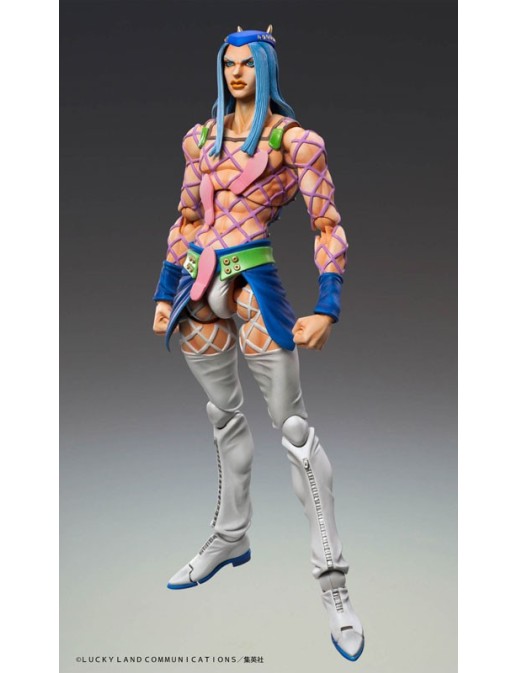 Medicos Super Action Statue JoJo's Bizarre Adventure Stone Ocean Narciso Anasui