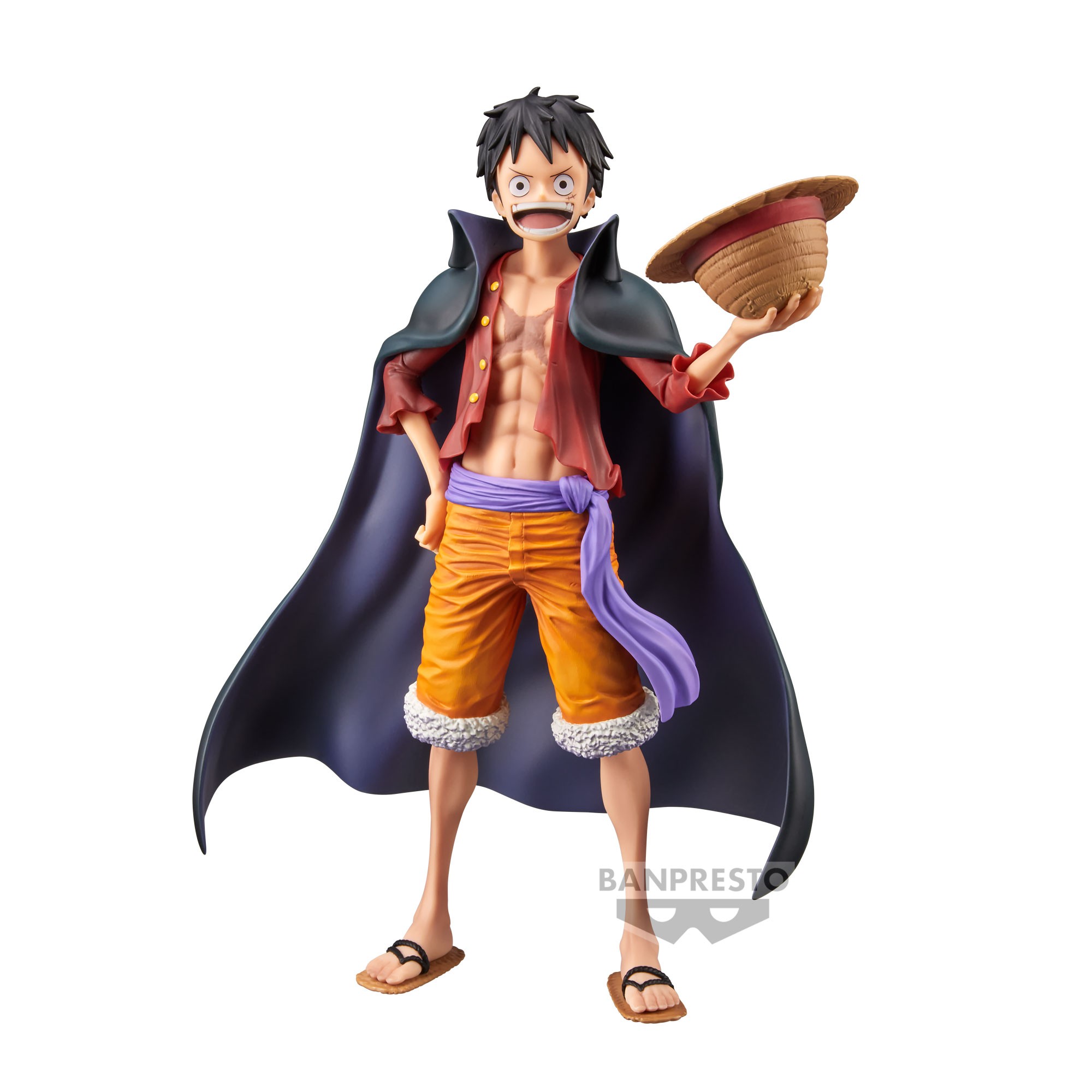 BANPRESTO ONE PIECE GRANDISTA NERO THE GRANDLINE MEN MONKEY D. LUFFY