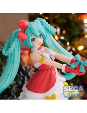 Sega Super Premium Figure Vocaloid Hatsune Miku Christmas 2022