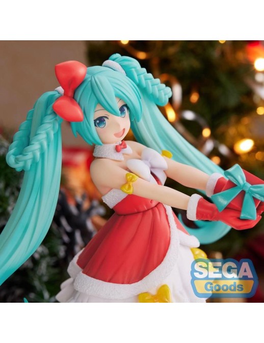 Sega Super Premium Figure Vocaloid Hatsune Miku Christmas 2022