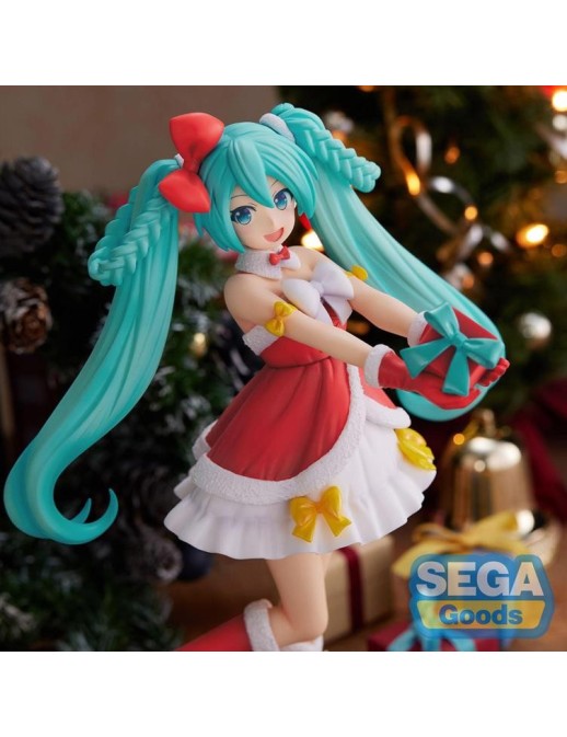 Sega Super Premium Figure Vocaloid Hatsune Miku Christmas 2022
