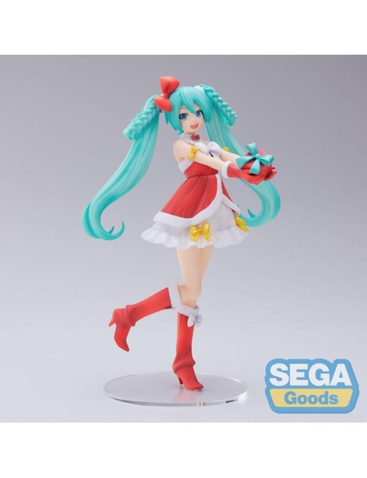Sega Super Premium Figure Vocaloid Hatsune Miku Christmas 2022