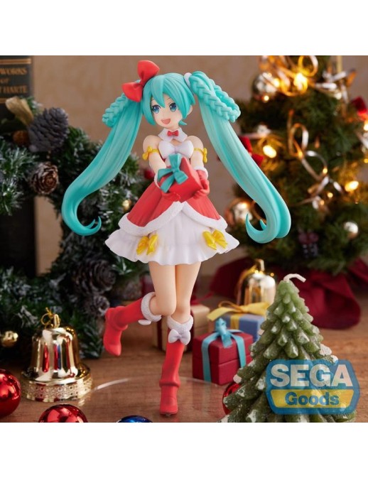 Sega Super Premium Figure Vocaloid Hatsune Miku Christmas 2022