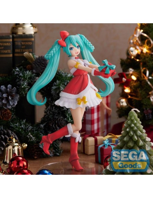Sega Super Premium Figure Vocaloid Hatsune Miku Christmas 2022