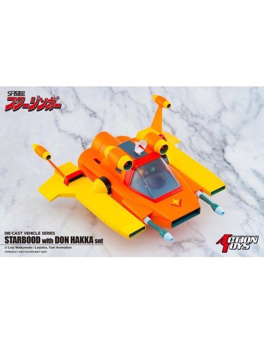 Action Toys Die-Cast Vehicle Series Starzinger Starbood with Don Hakka