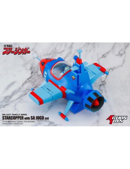 copy of Action Toys Die-Cast Vehicle Series Starzinger Starbood with Don Hakka
