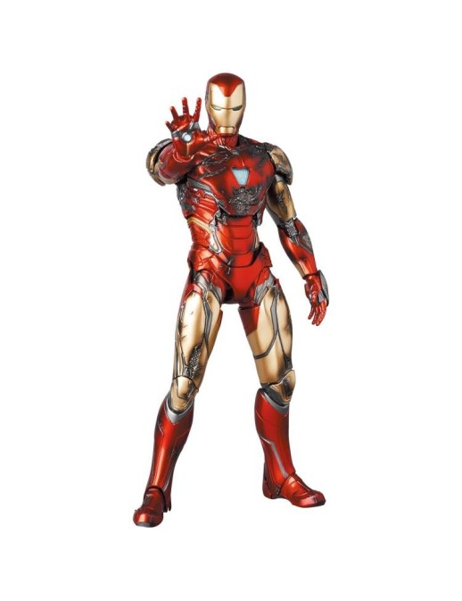 Medicom Toy MAFEX Avengers Endgame Iron Man Mark LXXXV Battle Damaged