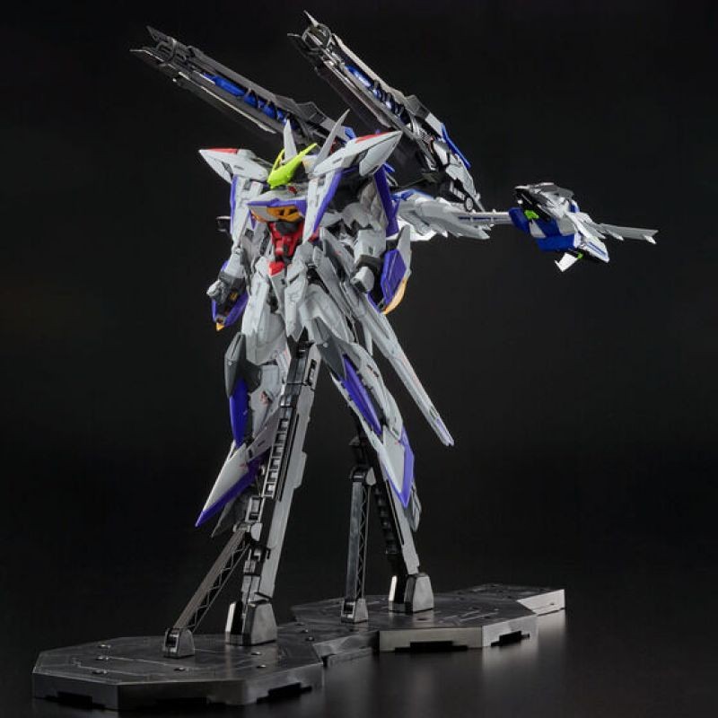 P-BANDAI MASTER GRADE MG 1/100 MOBILE SUIT GUNDAM MVF-X08 ECLIPSE GUNDAM RAIJIN STRIKER EQUIPMENT VERSION