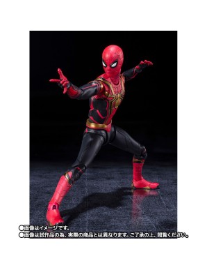 Bandai S.H. Figuarts Spider-Man No Way Home Spider-Man Integrated Suit Final Battle Version TamashiWeb Exclusive