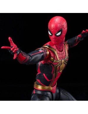 Bandai S.H. Figuarts Spider-Man No Way Home Spider-Man Integrated Suit Final Battle Version TamashiWeb Exclusive