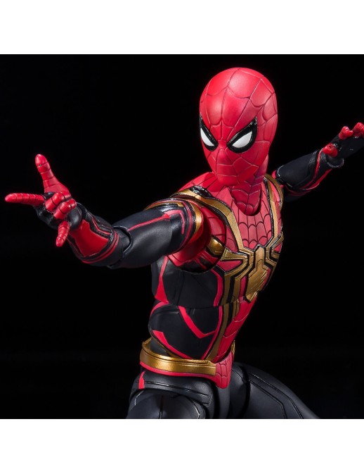 Bandai S.H. Figuarts Spider-Man No Way Home Spider-Man Integrated Suit Final Battle Version TamashiWeb Exclusive