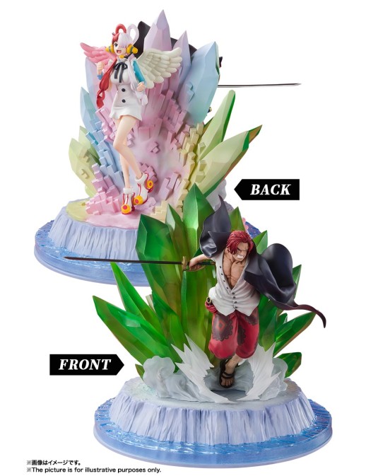 Bandai Figuarts Zero One Piece Film RED Shanks & Uta