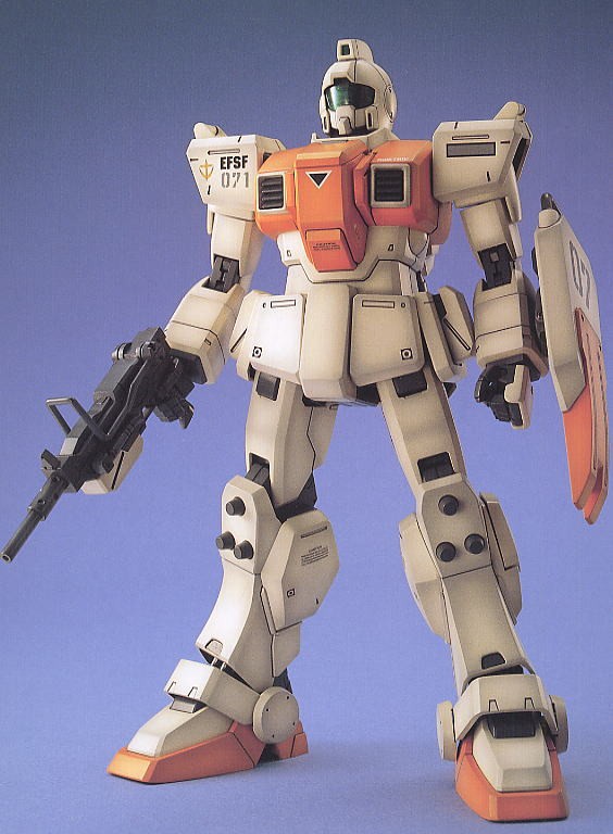 BANDAI MASTER GRADE MG 1/100 MOBILE SUIT GUNDAM RGM-79G GM GROUND TYPE