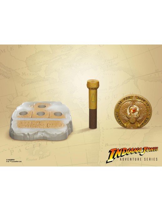 Hasbro Indiana Jones Adventure Series Premium Artifacts Staff of Ra Talisman