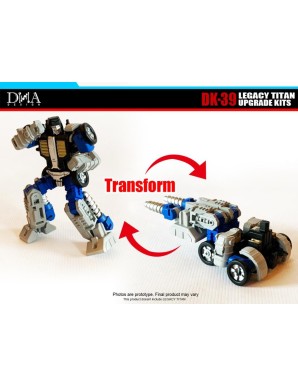 DNA Design DK-39 Upgrade Kit for Transformers Legacy Titan Cybertron Universe Metroplex