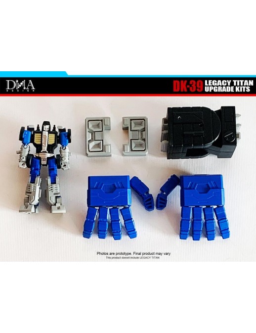 DNA Design DK-39 Upgrade Kit for Transformers Legacy Titan Cybertron Universe Metroplex
