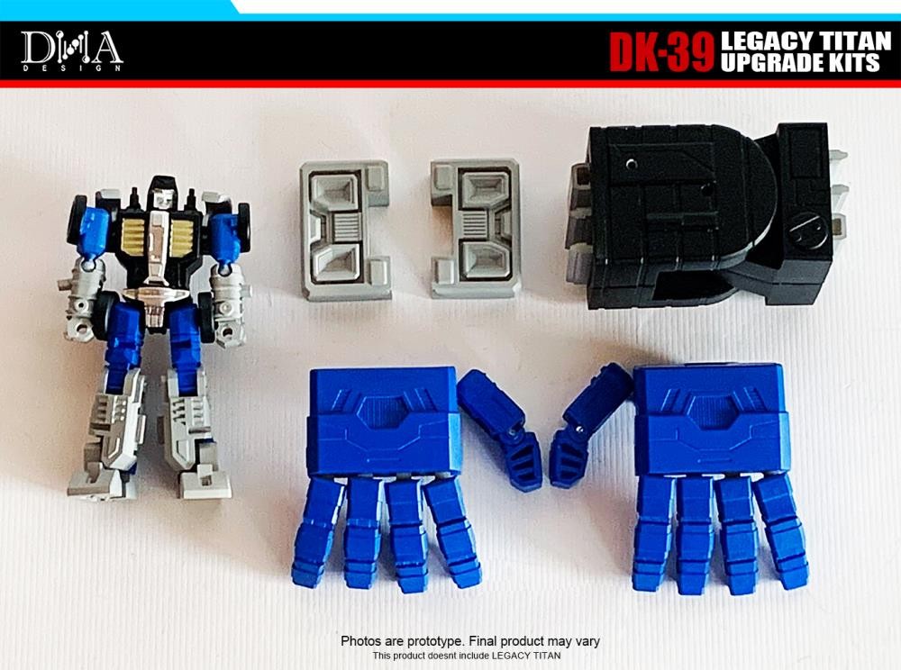 DNA DESIGN DK-39 UPGRADE KIT FOR TRANSFORMERS LEGACY TITAN CYBERTRON UNIVERSE METROPLEX